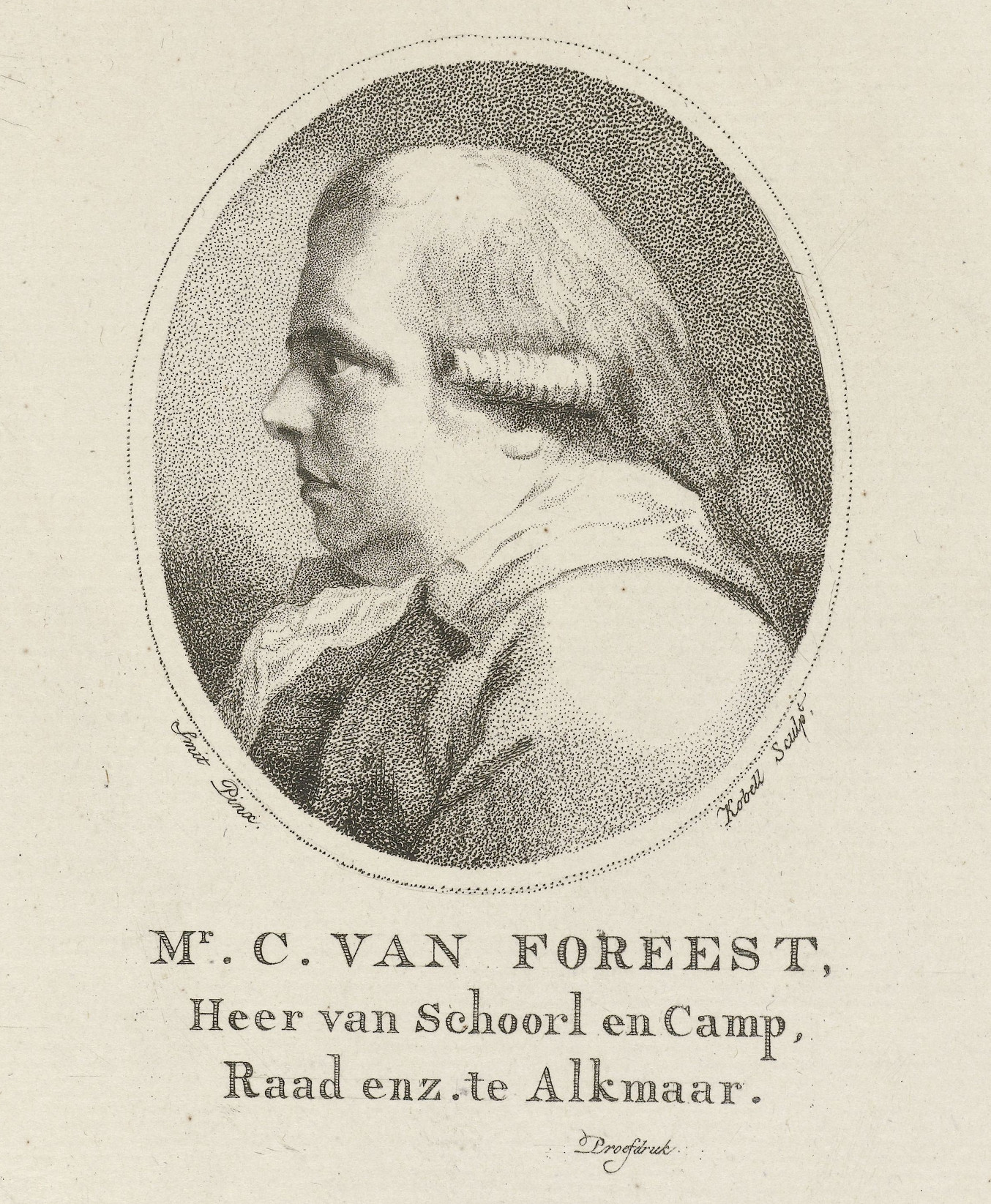 Biografie van de patriot en Bataafs bestuurder Cornelis van Foreest
