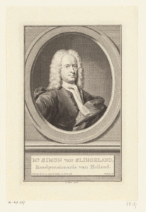 Portret van Simon van Slingelandt