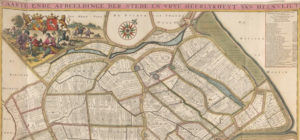 Kaart van de heerlijkheid Heenvliet, Jan Stemmers, naar A. Steyaart, 1701. Rijksmuseum Amsterdam